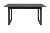 Esstisch Visby in Schiefer dunkel grau Kchentisch ausziehbar 160 / 200 x 90 cm
