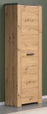 Garderobenschrank Follow in Artisan Eiche und Matera grau Flur Garderobe 62 x 199 cm