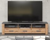 TV-Lowboard Follow in Artisan Eiche und Matera grau TV Unterteil 180 x 43 cm