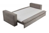 Schlafsofa Pesaro in braun Cord Sofa 3-Sitzer mit Bettfunktion 244 cm