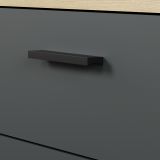 Sideboard Tyler in grau und Evoke Eiche Wohn- und Esszimmer Kommode 160 cm