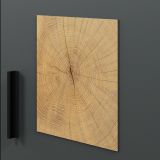 Wohnwand Tyler in grau und Evoke Eiche Schrankwand 331 x 206 cm