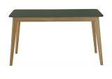 Esstisch Juna in Salbei und Evoke Eiche Kchentisch skandinavisch ausziehbar 140 / 180 x 80 cm