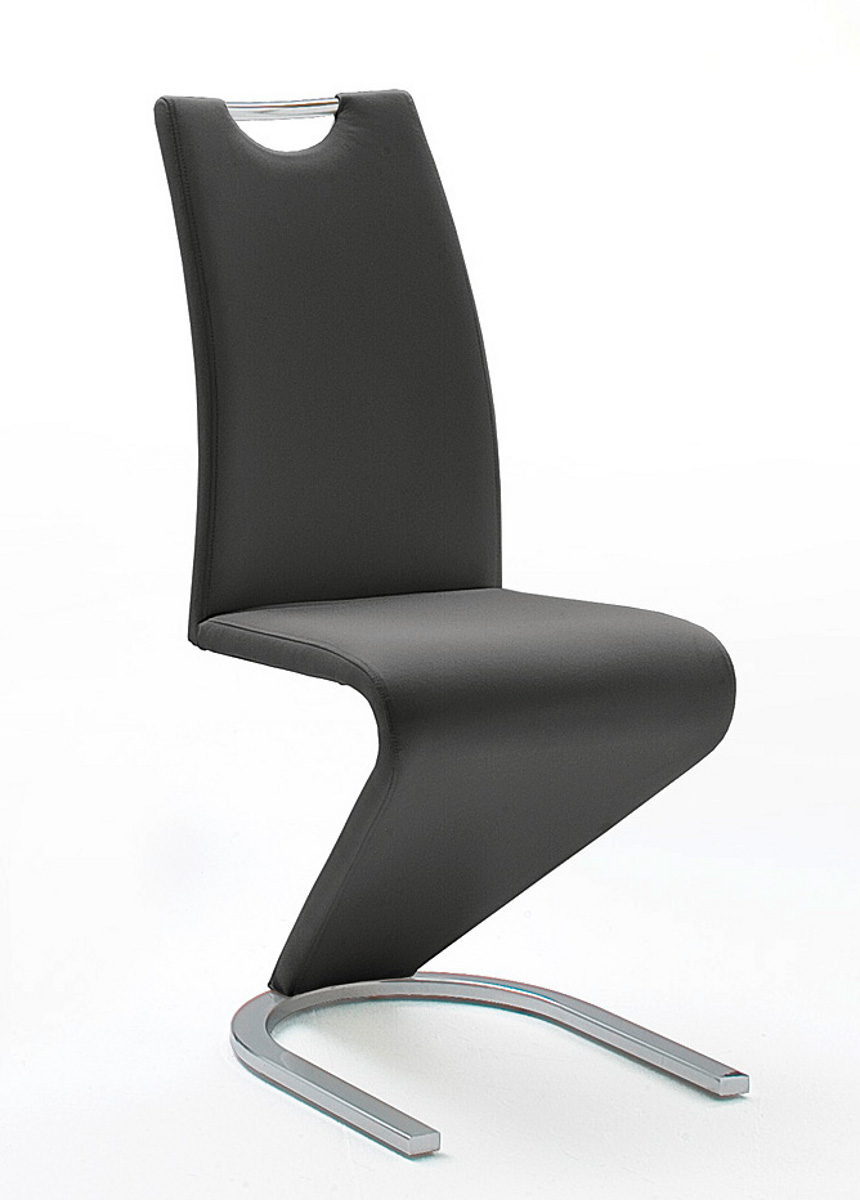 Amado Stuhl Leder schwarz GE2501-19