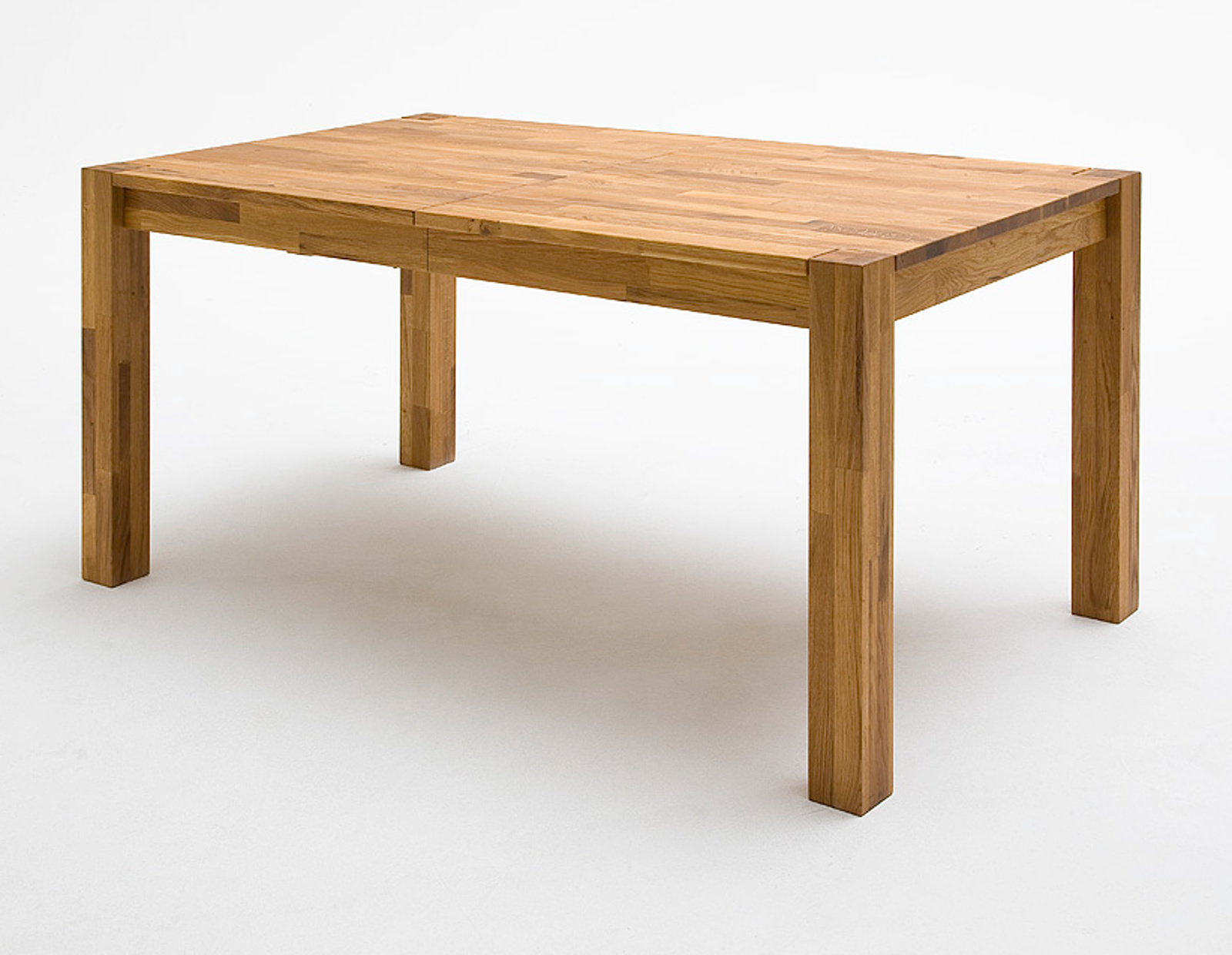 Esstisch Peter in Wildeiche massiv 140 cm ausziehbar