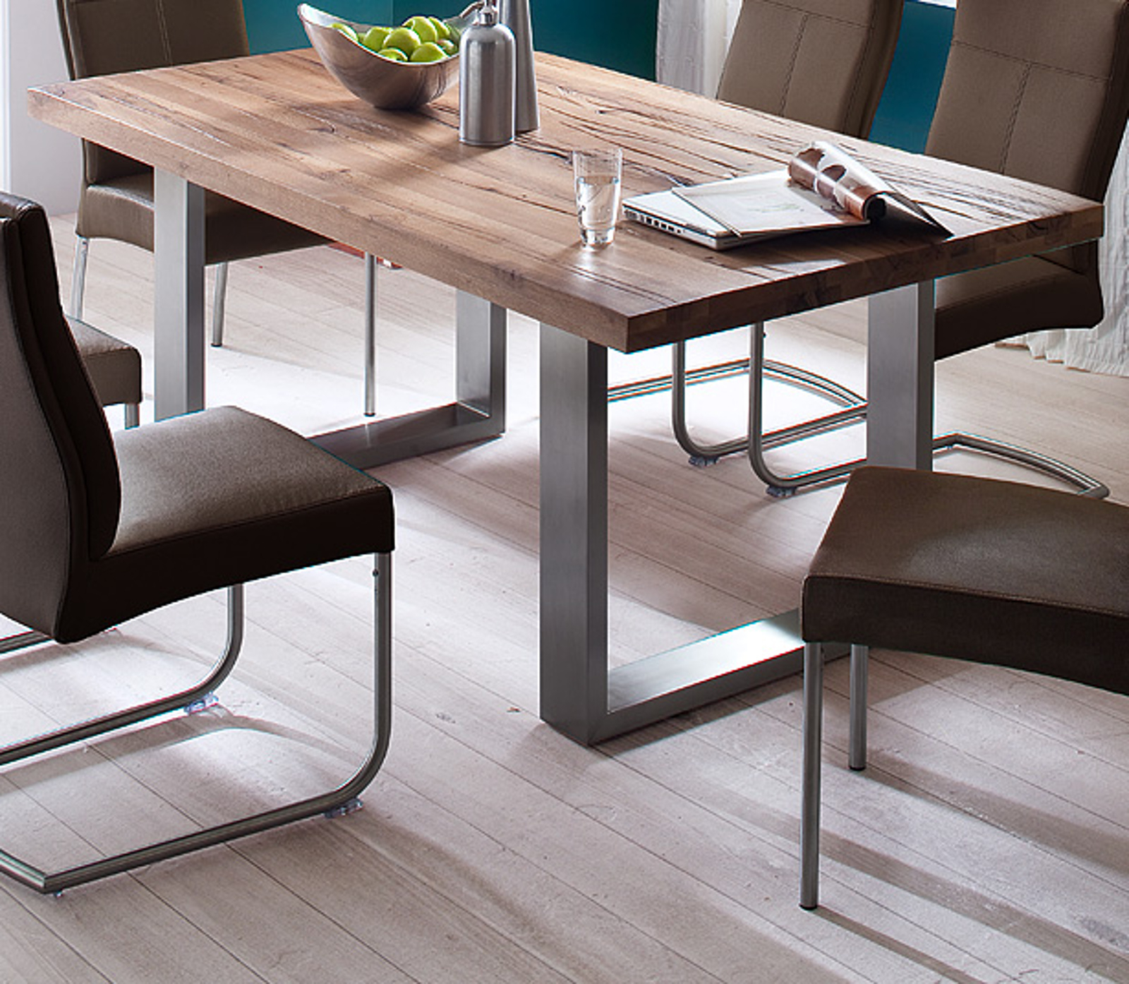 Esstisch Castello Eiche Bassano massiv 180 cm