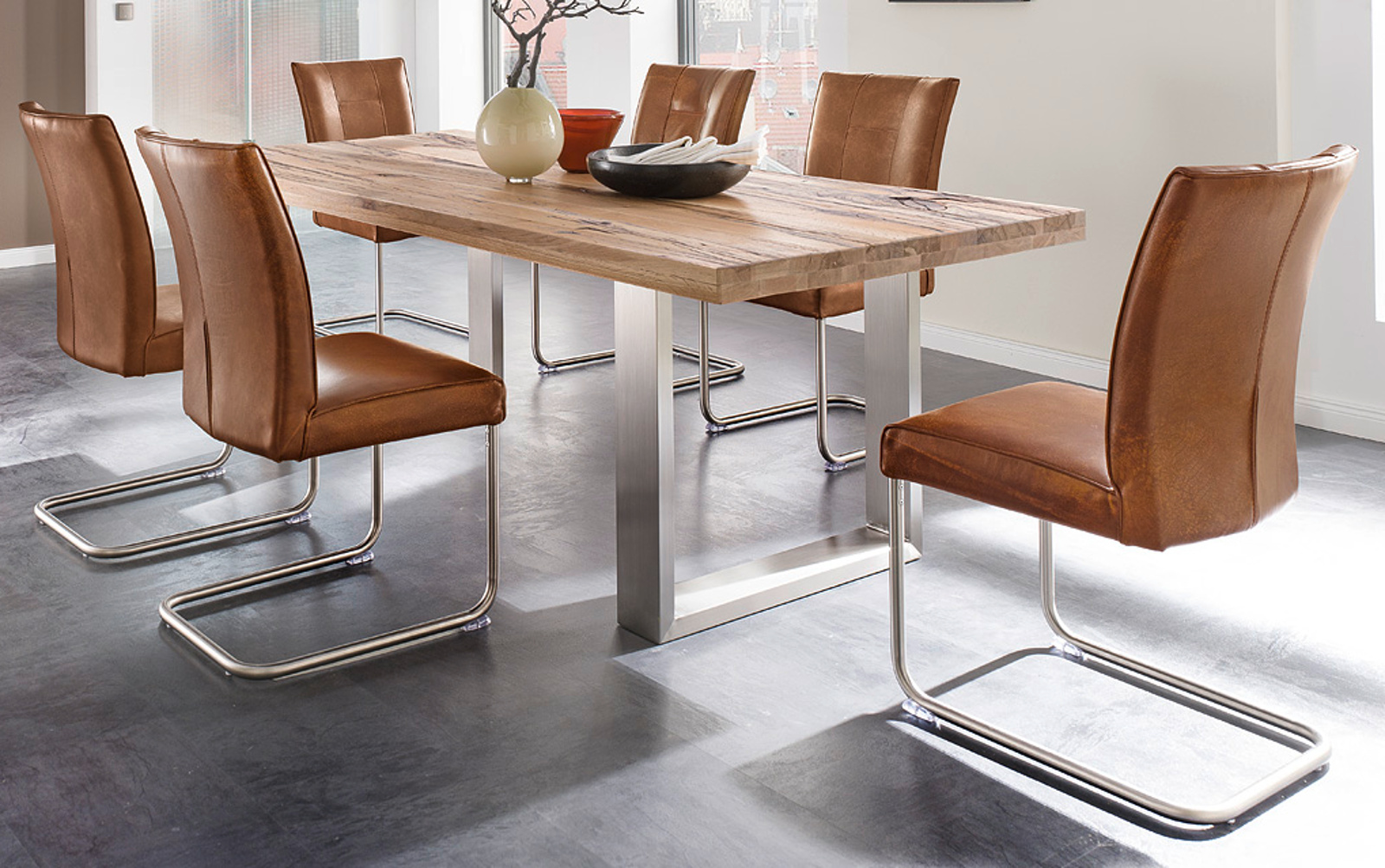 Esstisch Castello Wildeiche Massiv 260 Cm