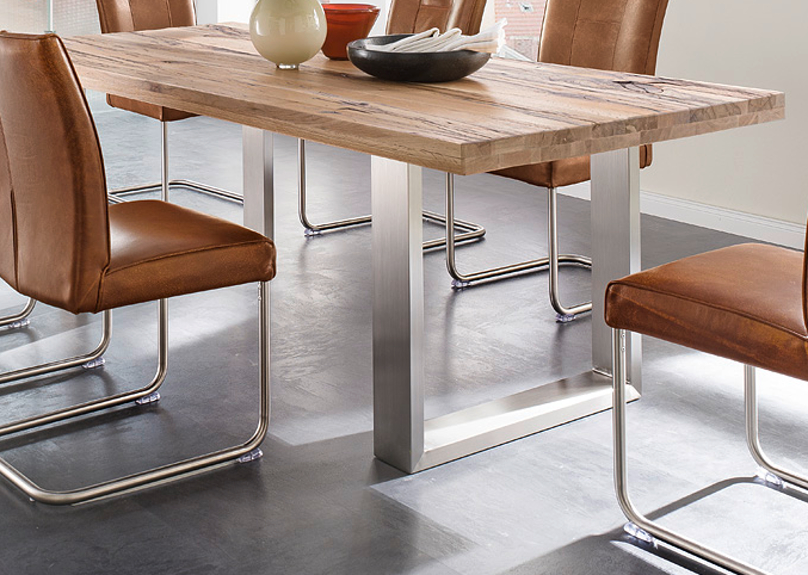 Esstisch Castello Wildeiche Massiv 260 Cm