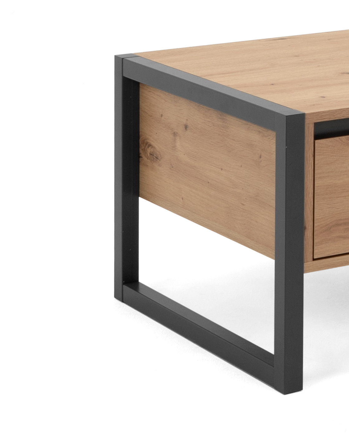 Couchtisch Sonoma-Eiche 95x95x45 Cm Holzwerkstoff Und Metall Couchtisch Wohnzimmerstil Holzwerkstoff Metall Hohenverstellbar Home Living 86718078