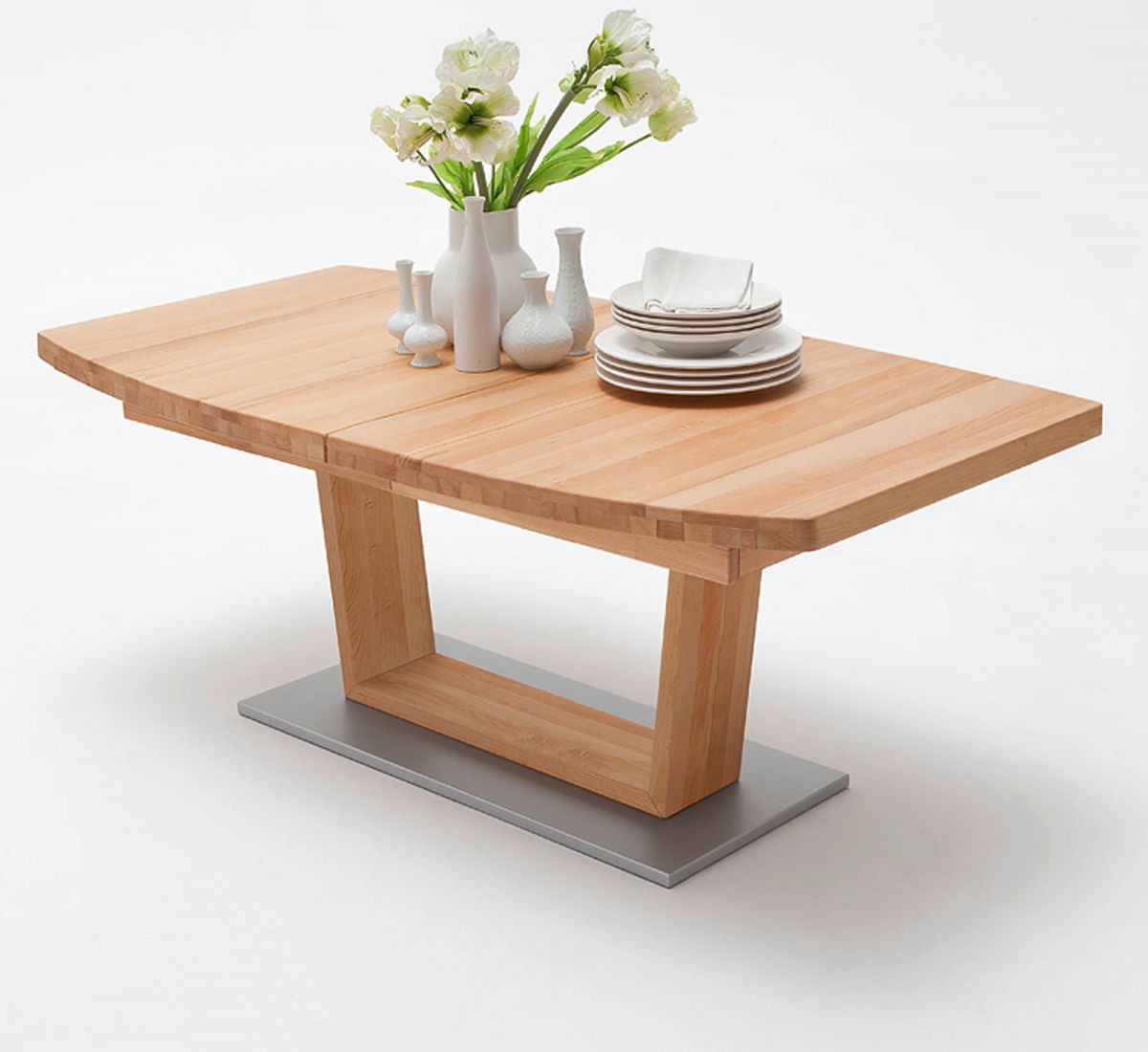 MCA Furniture Esstisch Cantania Kernbuche massiv geölt 180 cm