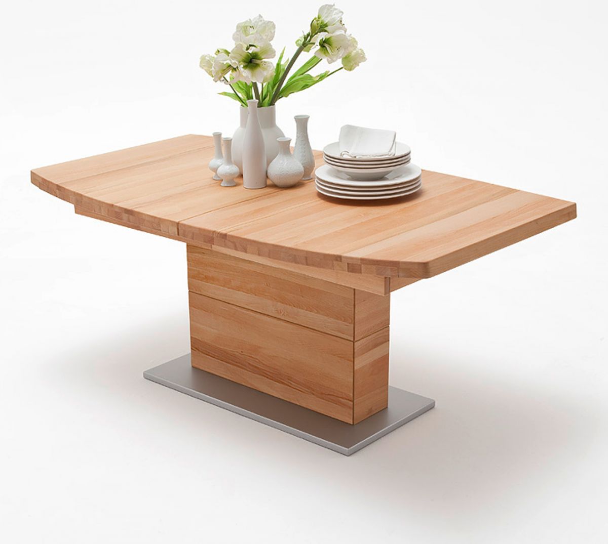 MCA Furniture Esstisch Corato Kernbuche massiv geölt 180 cm