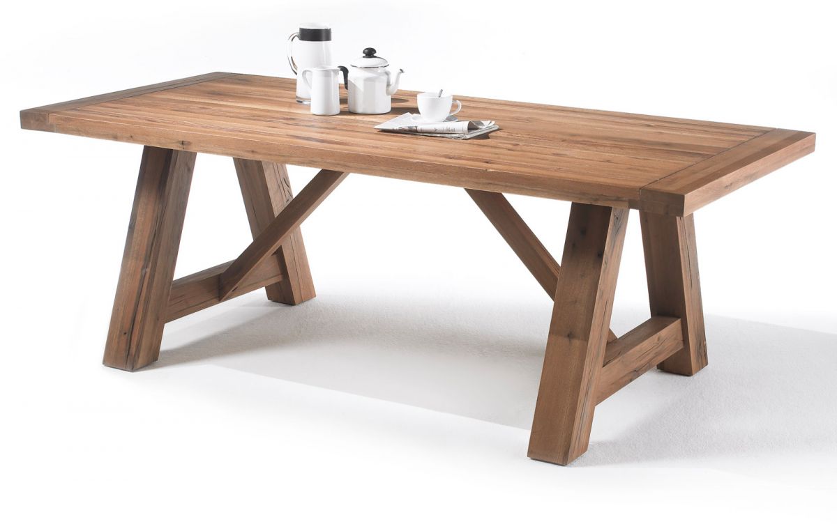 MCA Furniture Esstisch Bristol Eiche Bassano 260 cm