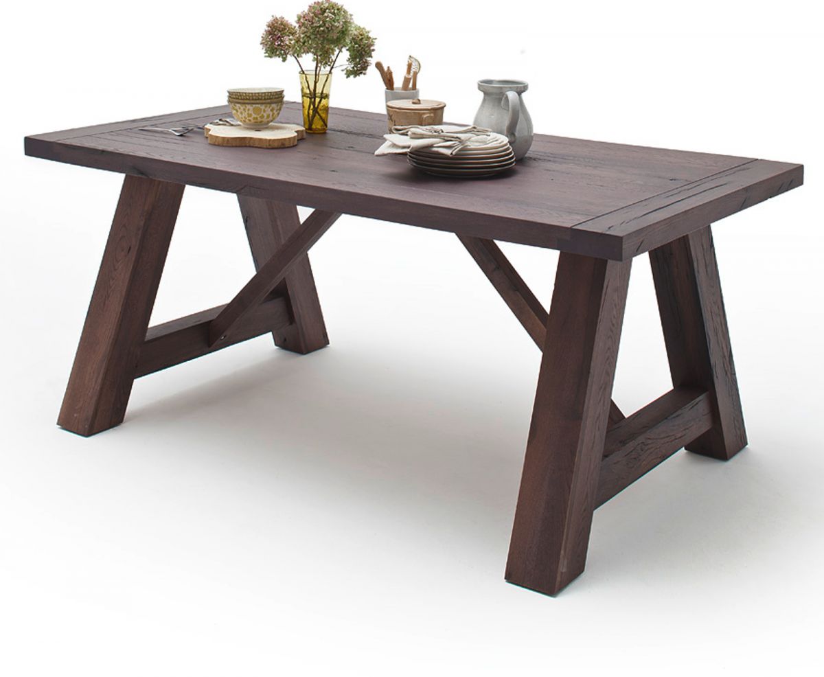MCA Furniture Esstisch Bristol Eiche verwittert 220 cm