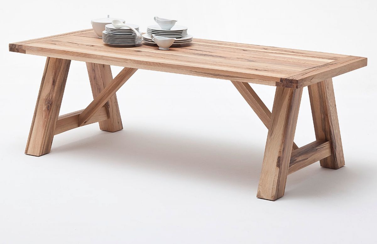 MCA Furniture Esstisch Bristol Wildeiche 220 cm