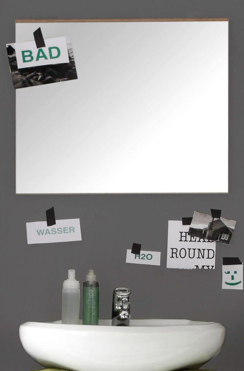 trendteam Badmöbel Spiegel SetOne Eiche 60 Cm