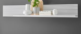 Wandboard Merced in weiß matt Wohn- und Esszimmer Wandregal 150 cm Wandboard Merced in weiß matt Wohn- und Esszimmer Wandregal 150 cm