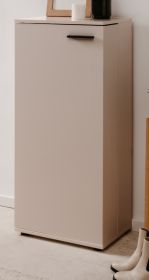 Schuhschrank Logu in Samt 50 x 110 cm, aufklappbar fr 12 Paar Schuhe