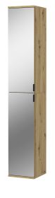 Schuhschrank Line-Up in Artisan Eiche Flurschrank mit Spiegel 30 x 193 cm Schuhschrank Line-Up in Artisan Eiche Flurschrank mit Spiegel 30 x 193 cm