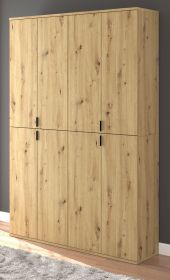 Garderobenschrank Line-Up in Artisan Eiche Schuhschrank 122 x 193 cm Garderobenschrank Line-Up in Artisan Eiche Schuhschrank 122 x 193 cm