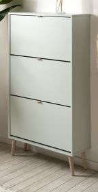 Schuhschrank Aldan Pastellgrn Schuhkipper 70 x 125 cm