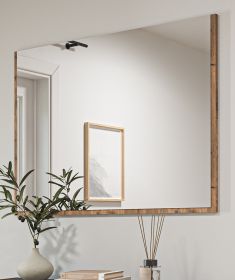 Garderobenspiegel Salud in Nox Eiche Wandspiegel 95 x 70 cm Garderobenspiegel Salud in Nox Eiche Wandspiegel 95 x 70 cm