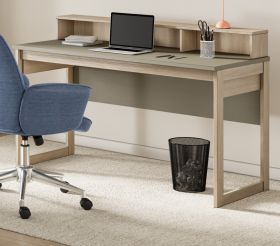 Schreibtisch Finnes in Salbei und Eiche Laptoptisch skandinavisch 120 cm