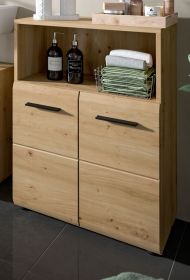 Badezimmer Kommode Cover in Artisan Eiche Badkommode 60 x 80 cm