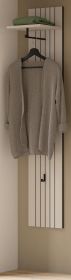 Garderobenpaneel Loreno in Kaschmir Wandgarderobe 31 x 160 cm