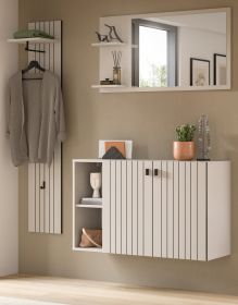 Garderobe Set 3-teilig Loreno in Kaschmir 152 x 192 cm