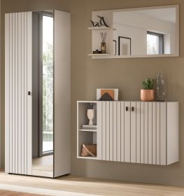 Garderobe Set 3-teilig Loreno in Kaschmir 191 x 192 cm