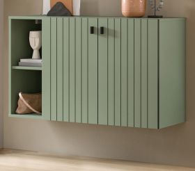 Flurkommode Loreno in gr�n Schuhschrank h�ngend 106 x 63 cm