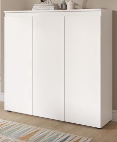 Kommode Assino in wei� 105 x 111 cm