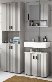 Badm�bel Set 3-teilig Livia in Kaschmir Badkombination 135 x 192 cm