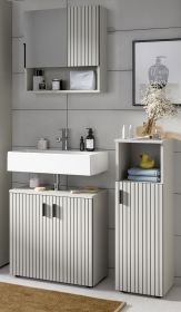 Badm�bel Set 3-teilig Livia in Kaschmir Badkombination 105 x 180 cm