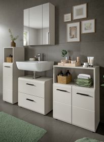 Badm�bel Set 4-teilig Cover in Kaschmir Badkombination 180 x 185 cm