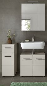 Badm�bel Set 3-teilig Cover in Kaschmir Badkombination 105 x 185 cm