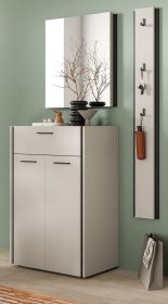 Garderobe Set 3-teilig Nevia in Kaschmir 111 x 190 cm, Soft-Close