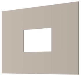 Wandpaneel Option in Kaschmir TV R�ckwandverkleidung 160 x 118 cm