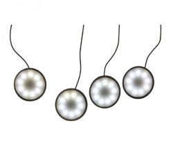 Unterbauspot LED Licht wei� 4er Set M�belleuchte Unterbauleuchte