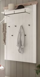 Garderobenpaneel Rovola in Pinie weiß / Oslo Pinie Landhaus Wandgarderobe 107 x 153 cm Garderobenpaneel Rovola in Pinie weiß / Oslo Pinie Landhaus Wandgarderobe 107 x 153 cm
