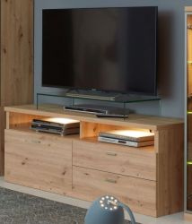 TV-Lowboard Echo in Artisan Eiche TV-Unterteil in Komforthöhe 150 x 62 cm