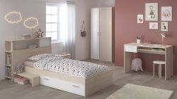 Parisot Kinder- und Jugendzimmer Set 5-teilig Charly15 in Akazie und weiß Parisot Kinder- und Jugendzimmer Set 5-teilig Charly15 in Akazie und weiß