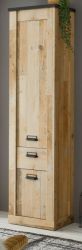 Stauraumschrank Stove in Used Wood hell und anthrazit Mehrzweckschrank 51 x 201 cm Stauraumschrank Stove in Used Wood hell und anthrazit Mehrzweckschrank 51 x 201 cm