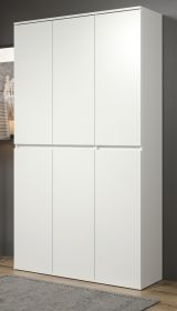 Garderobenschrank Nevada in wei Garderobe und Schuhschrank 111 x 191 cm