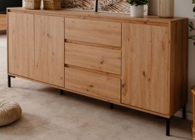 Sideboard Bastia in Artisan Eiche Kommode 170 x 87 cm