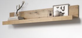 Wandboard Tyler in Evoke Eiche Wohn- und Esszimmer Wandregal 180 cm